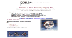 Desktop Screenshot of nilesprecision.com